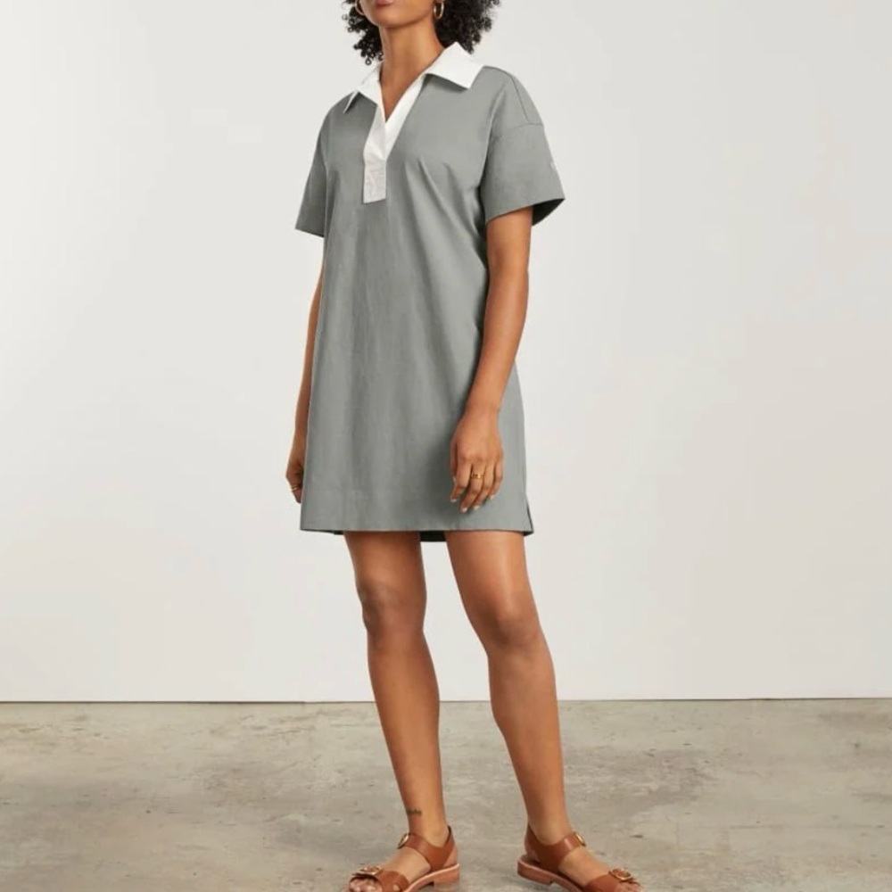 Everlane NWT THE ORGANIC COTTON POLO DRESS size XS